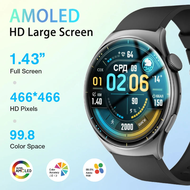 Aolon Mars R3 Smartwatch – Health & Fitness Tracker