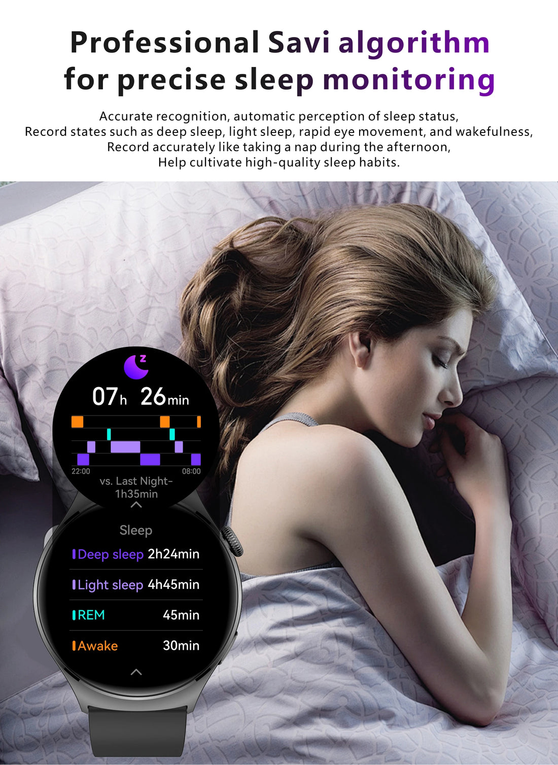 Aolon Mars R3 Smartwatch – Health & Fitness Tracker