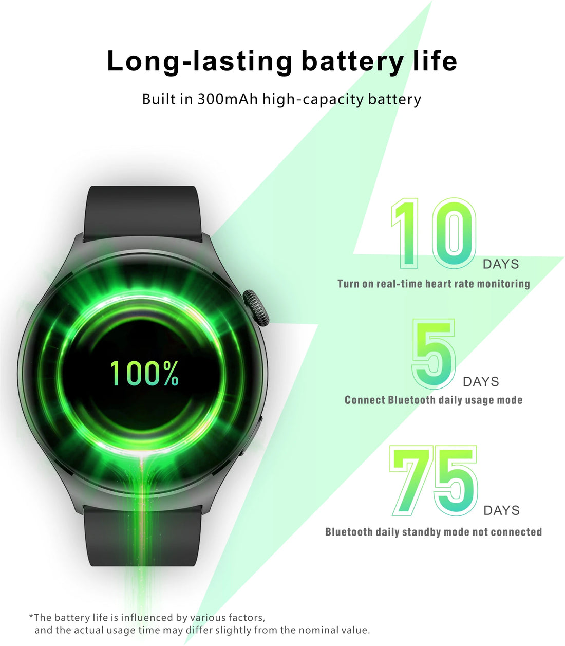 Aolon Mars R3 Smartwatch – Health & Fitness Tracker