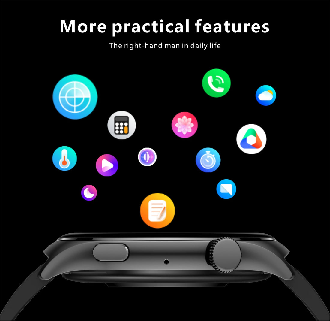 Aolon Mars R3 Smartwatch – Health & Fitness Tracker