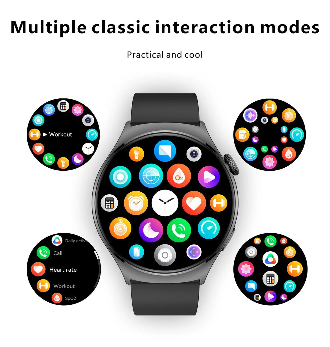 Aolon Mars R3 Smartwatch – Health & Fitness Tracker