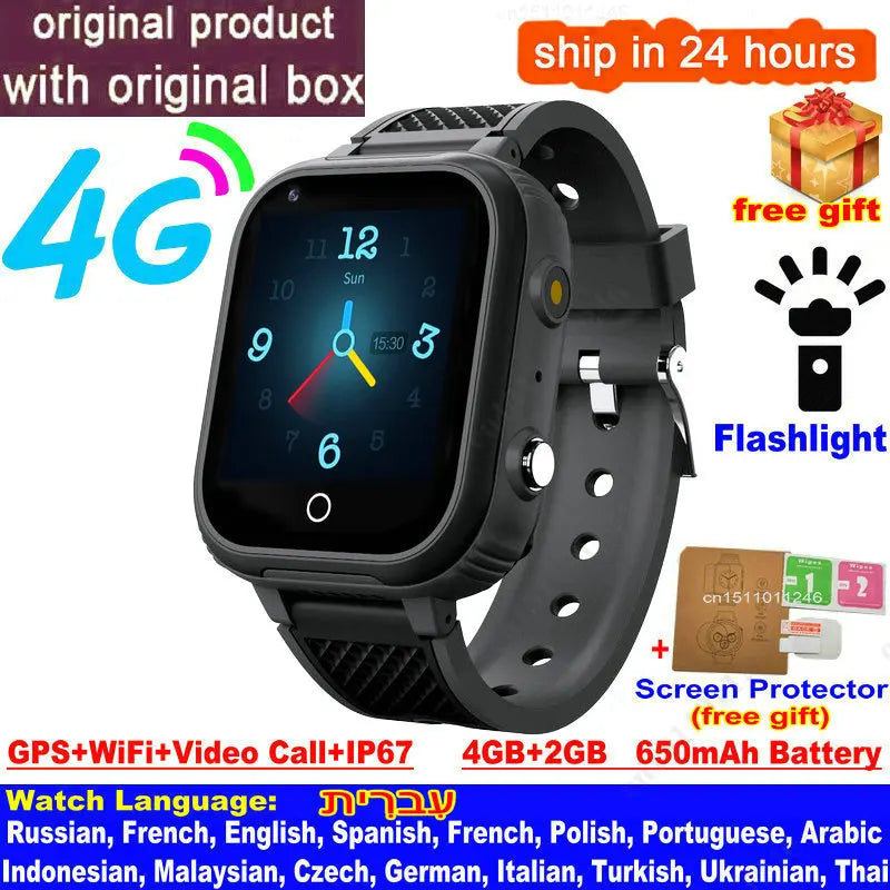 LT21 Kids 4G Smartwatch with GPS & Video Call