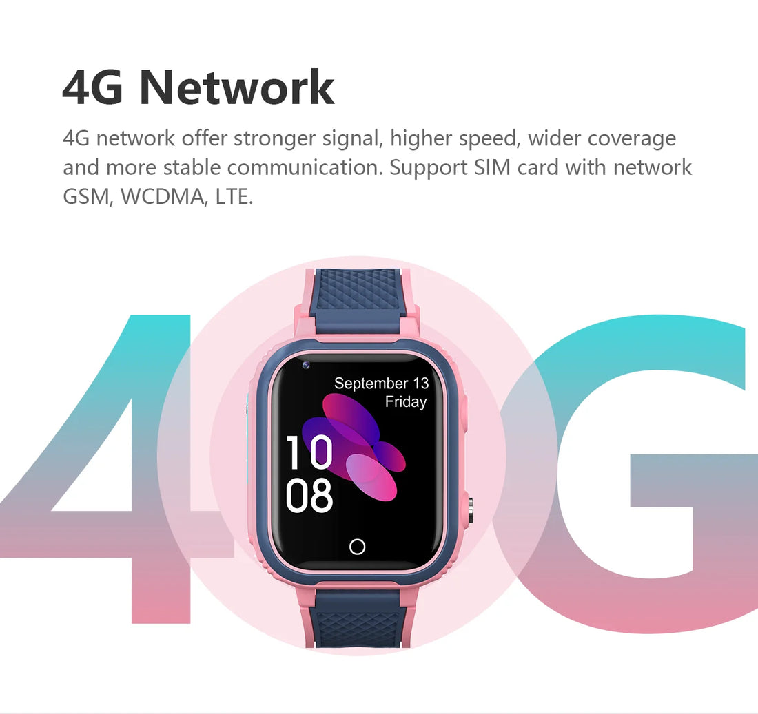 LT21 Kids 4G Smartwatch with GPS & Video Call