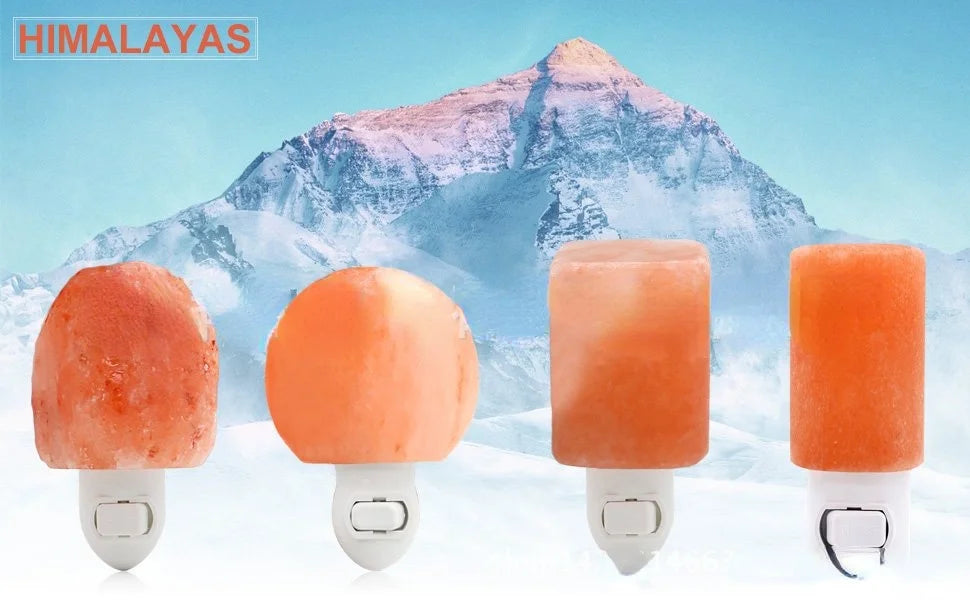 Himalaya Crystal Salt Lamp – Twin Tower USB Night Light