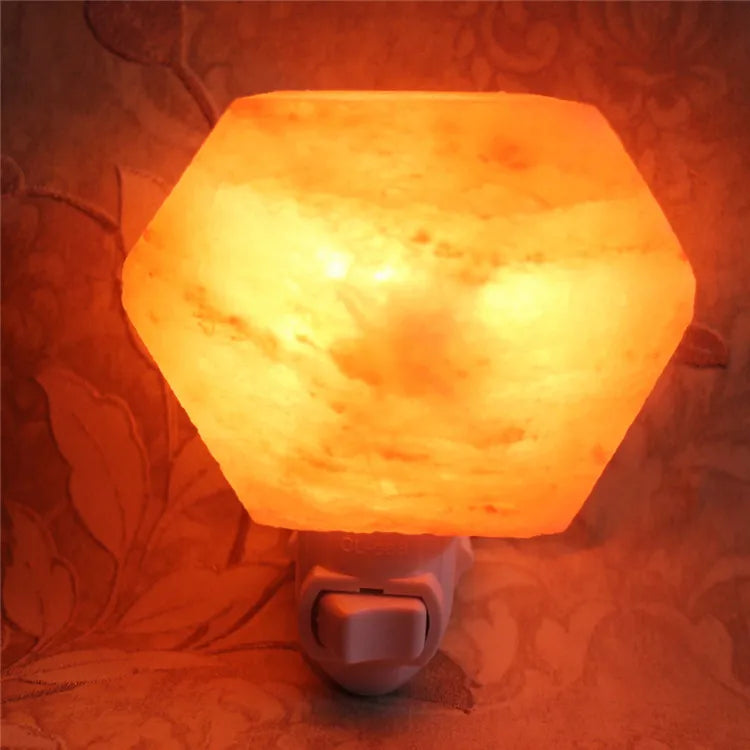 Himalaya Crystal Salt Lamp – Twin Tower USB Night Light
