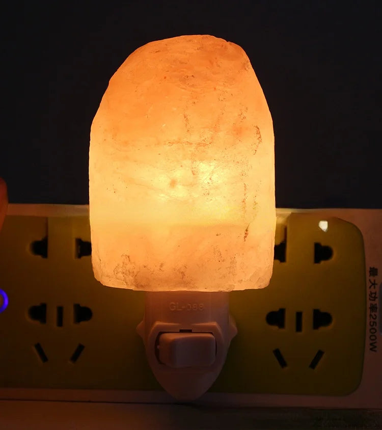 Himalaya Crystal Salt Lamp – Twin Tower USB Night Light
