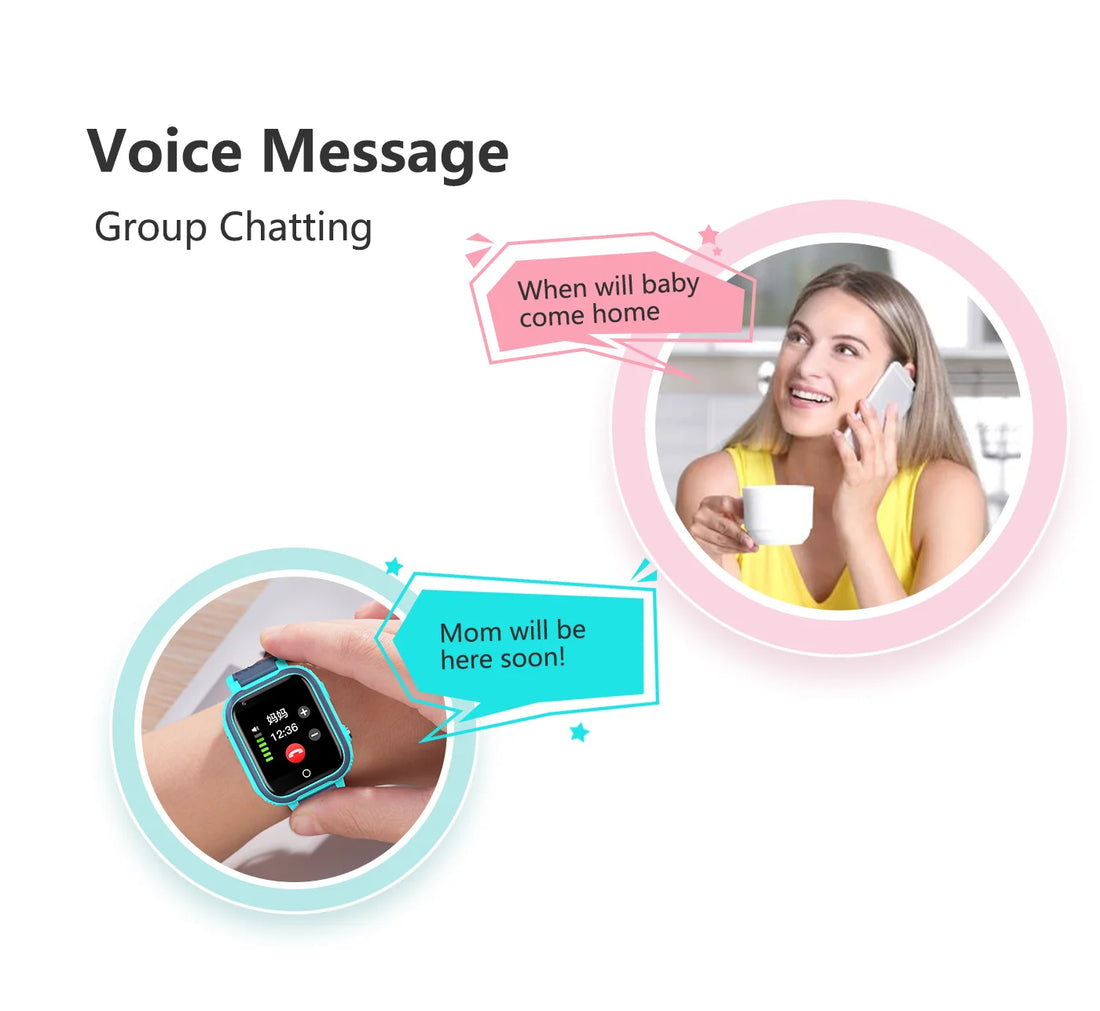 LT21 Kids 4G Smartwatch with GPS & Video Call