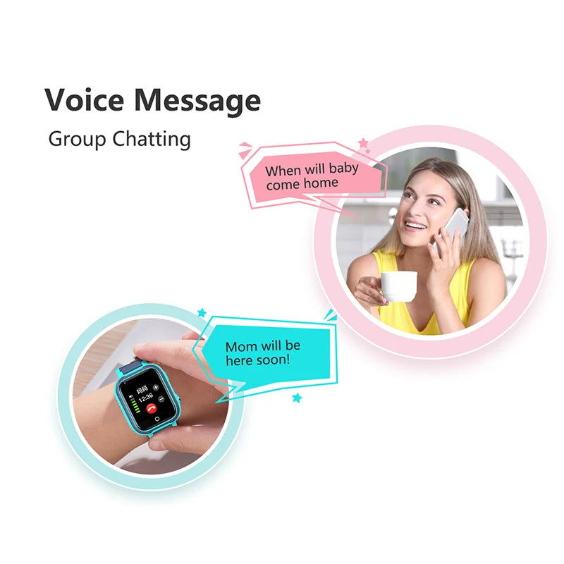 LT21 Kids 4G Smartwatch with GPS & Video Call