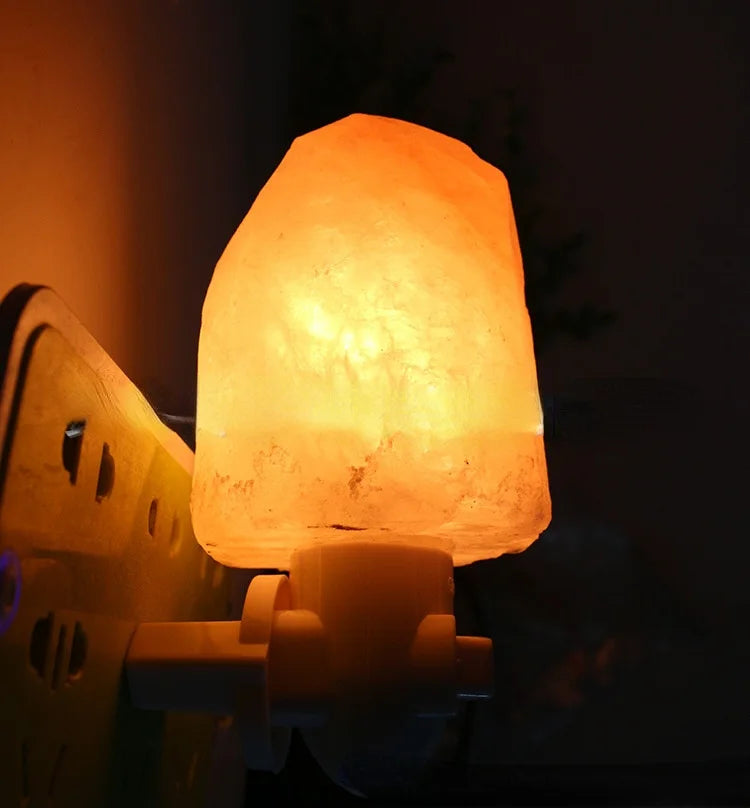 Himalaya Crystal Salt Lamp – Twin Tower USB Night Light