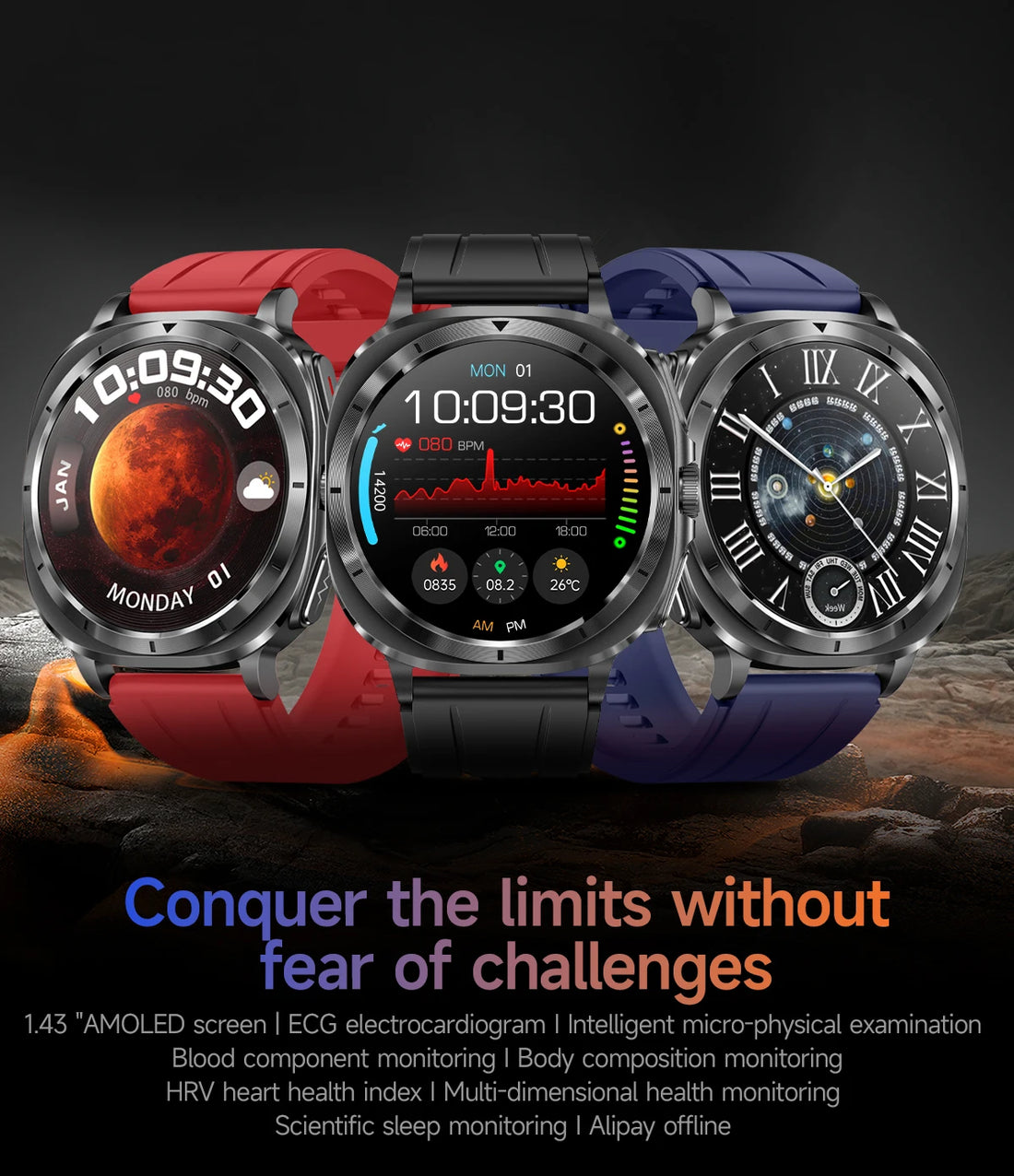 2025 Xiaomi Health Smartwatch – Body Analysis & ECG