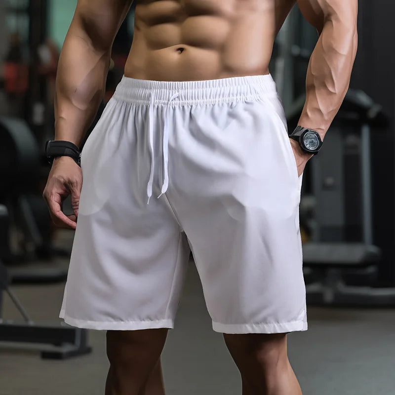 Men’s Breathable Sports Shorts – Quick-Dry Tennis & Running