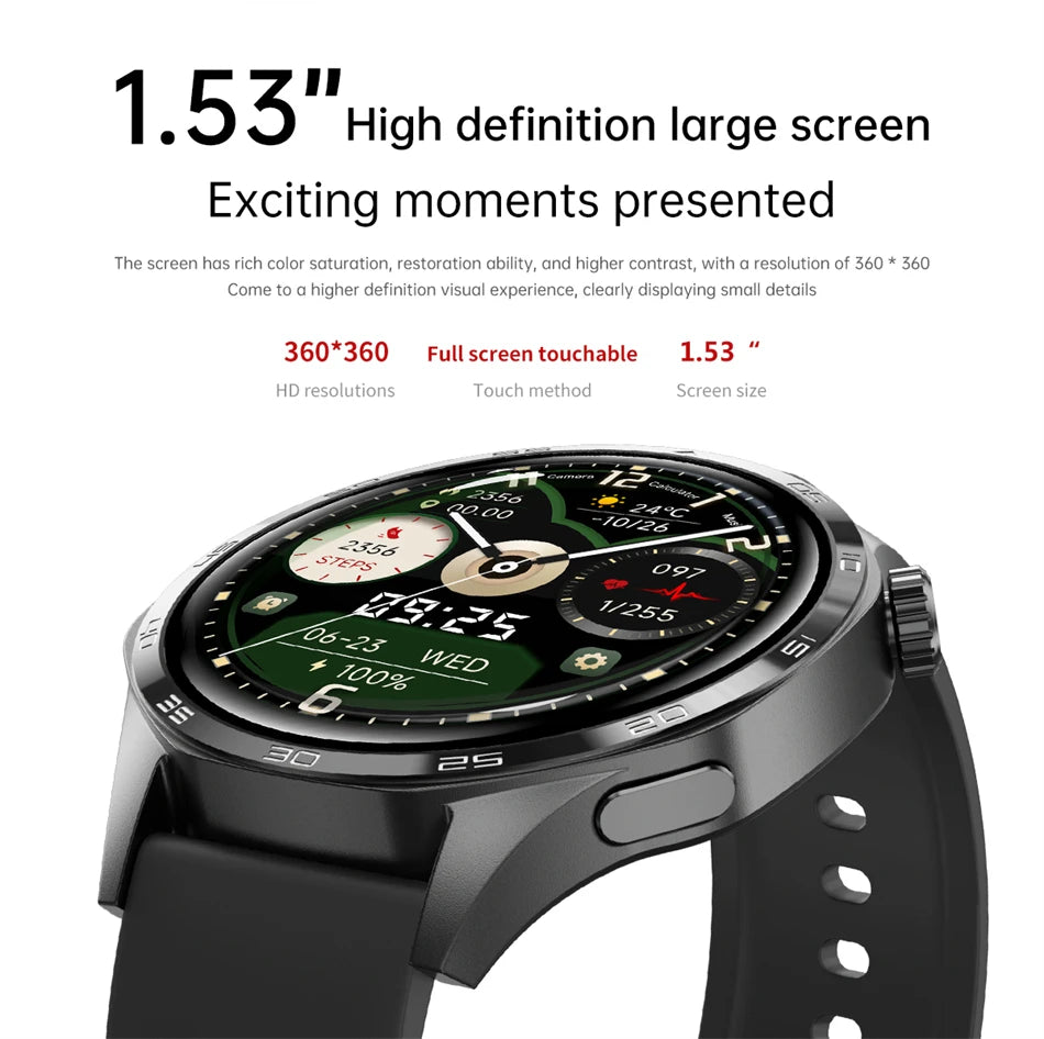 Huawei GT5 Pro GPS Smartwatch – AMOLED Heart Rate
