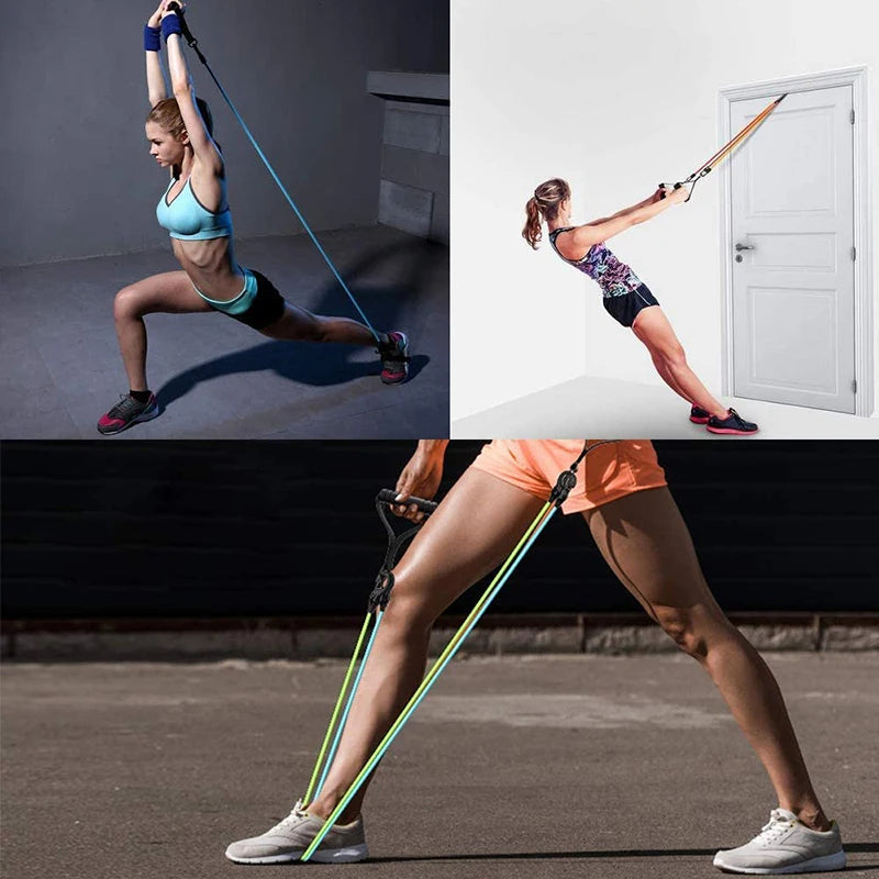 Resistance Bands with Handles – Strength & Home Workout