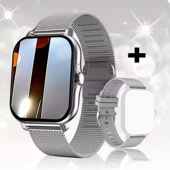 KESHUYOU 2025 Smartwatch – Call, Messages & Fitness Tracking