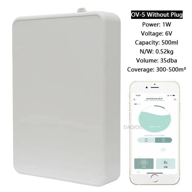 500ML Smart Essential Oil Fragrance Diffuser