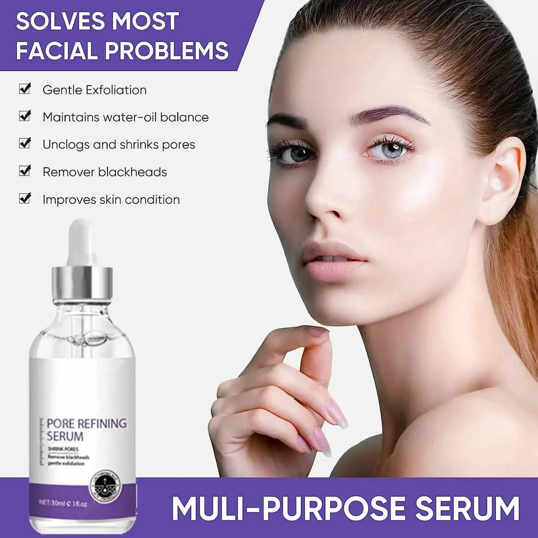 Pore Shrinking Facial Serum – Tightening & Minimizing