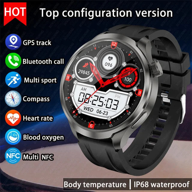 Huawei 1.85" Sport Smartwatch – GPS & Heart Rate
