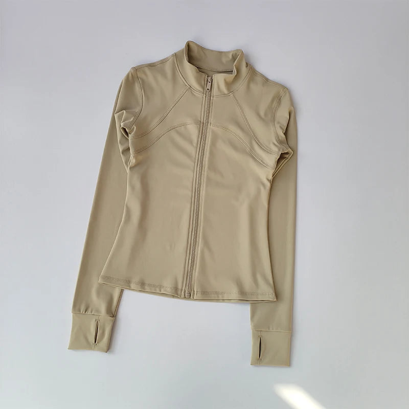 Women’s High-End Long Sleeve Yoga & Running Jacket