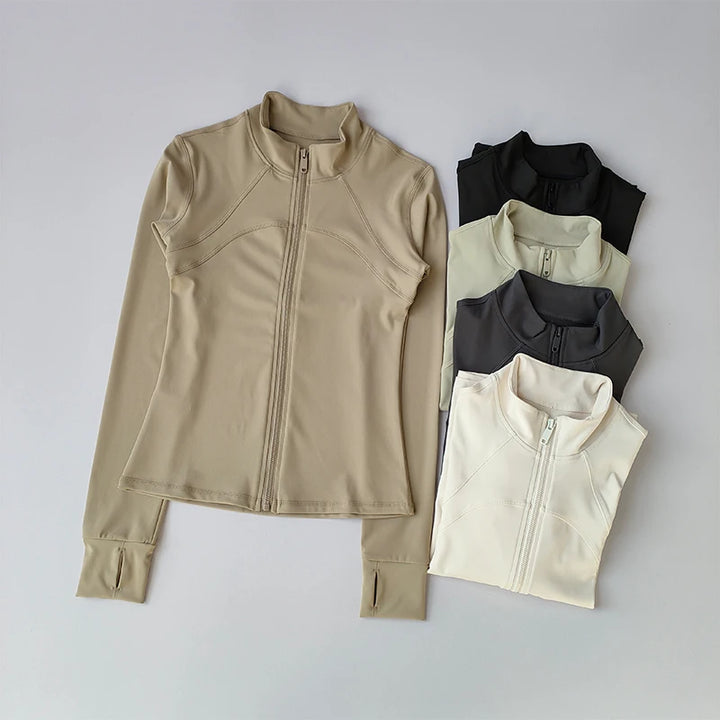 Women’s High-End Long Sleeve Yoga & Running Jacket