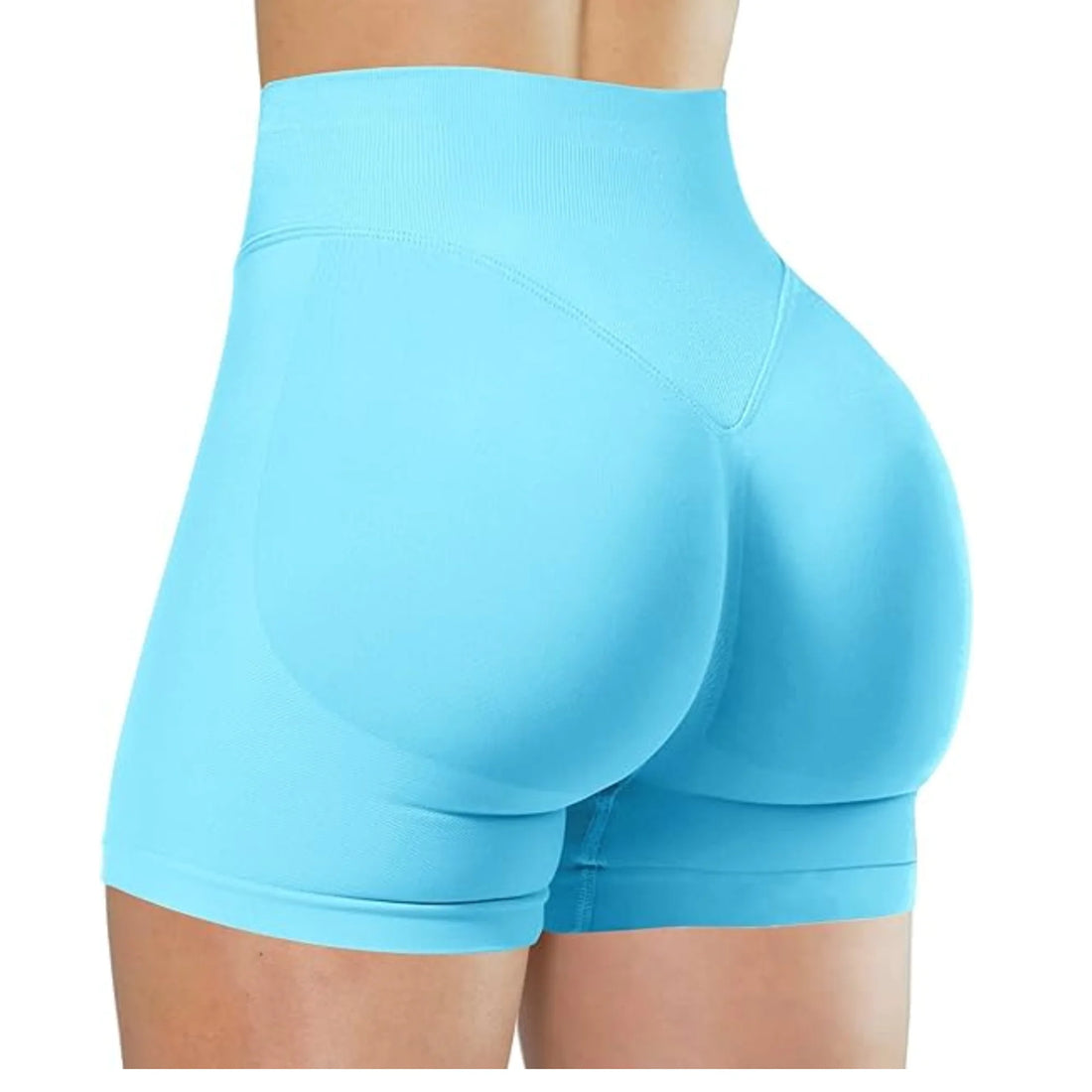 High-Waisted Summer Yoga Shorts – Fashionable & Sexy