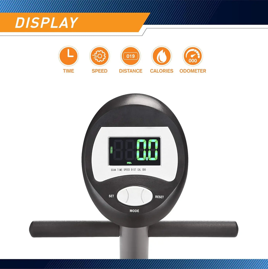 Adjustable Magnetic Resistance Exercise Bike – Home Cardio