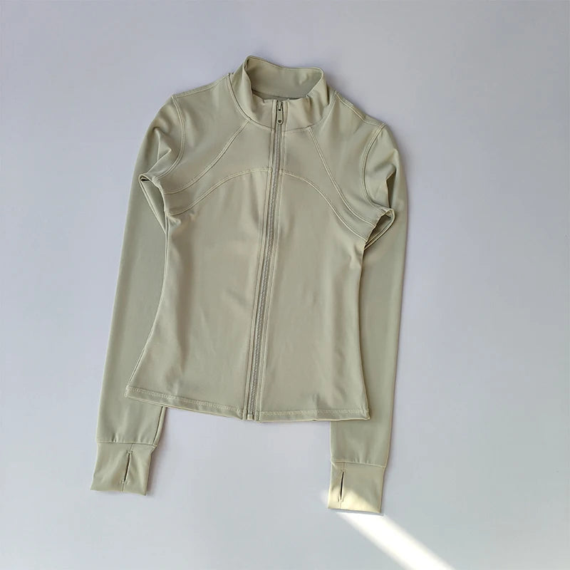Women’s High-End Long Sleeve Yoga & Running Jacket