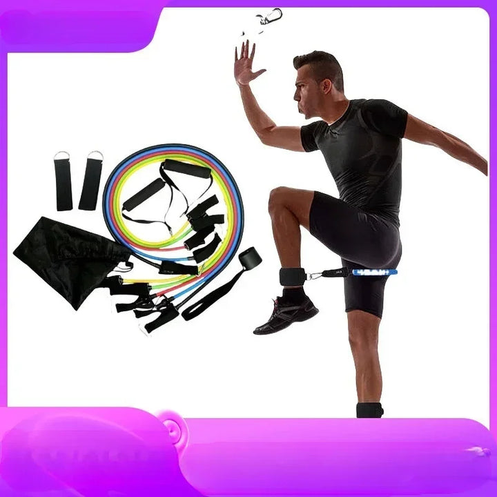 11-Piece Resistance Band Set – Pull Rope & Fitness Accessories