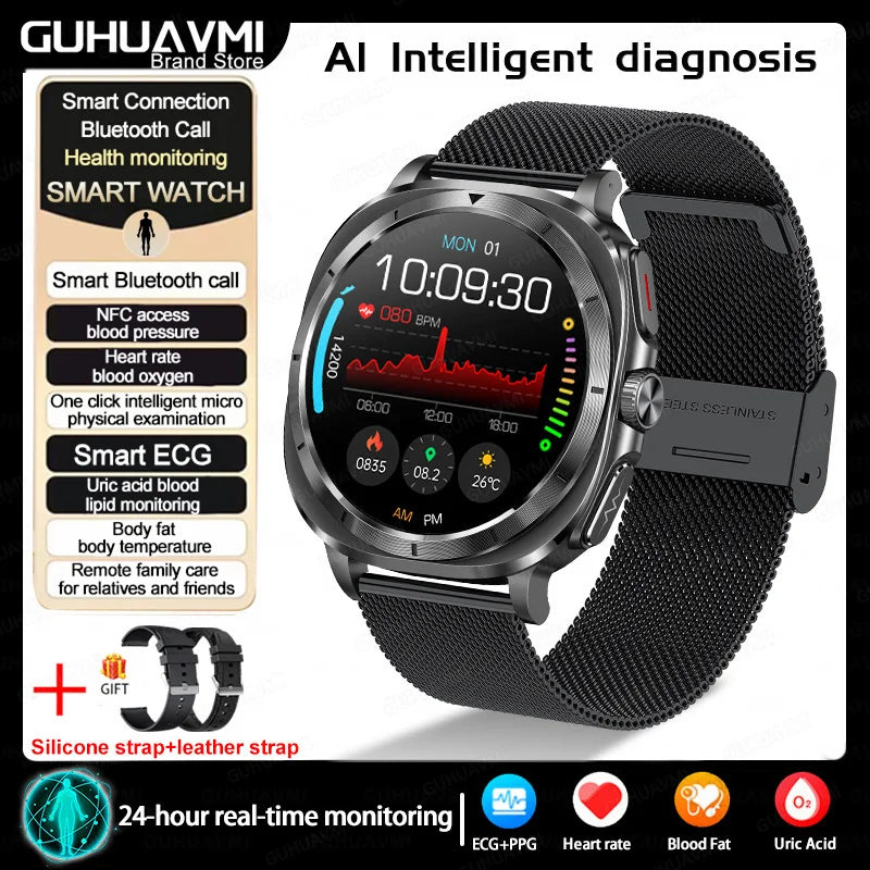 2025 Xiaomi Health Smartwatch – Body Analysis & ECG