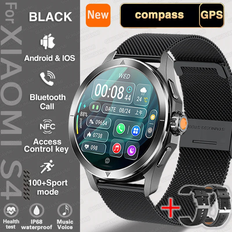 Xiaomi S4 Ultra Smartwatch for – Fitness & Bluetooth Call