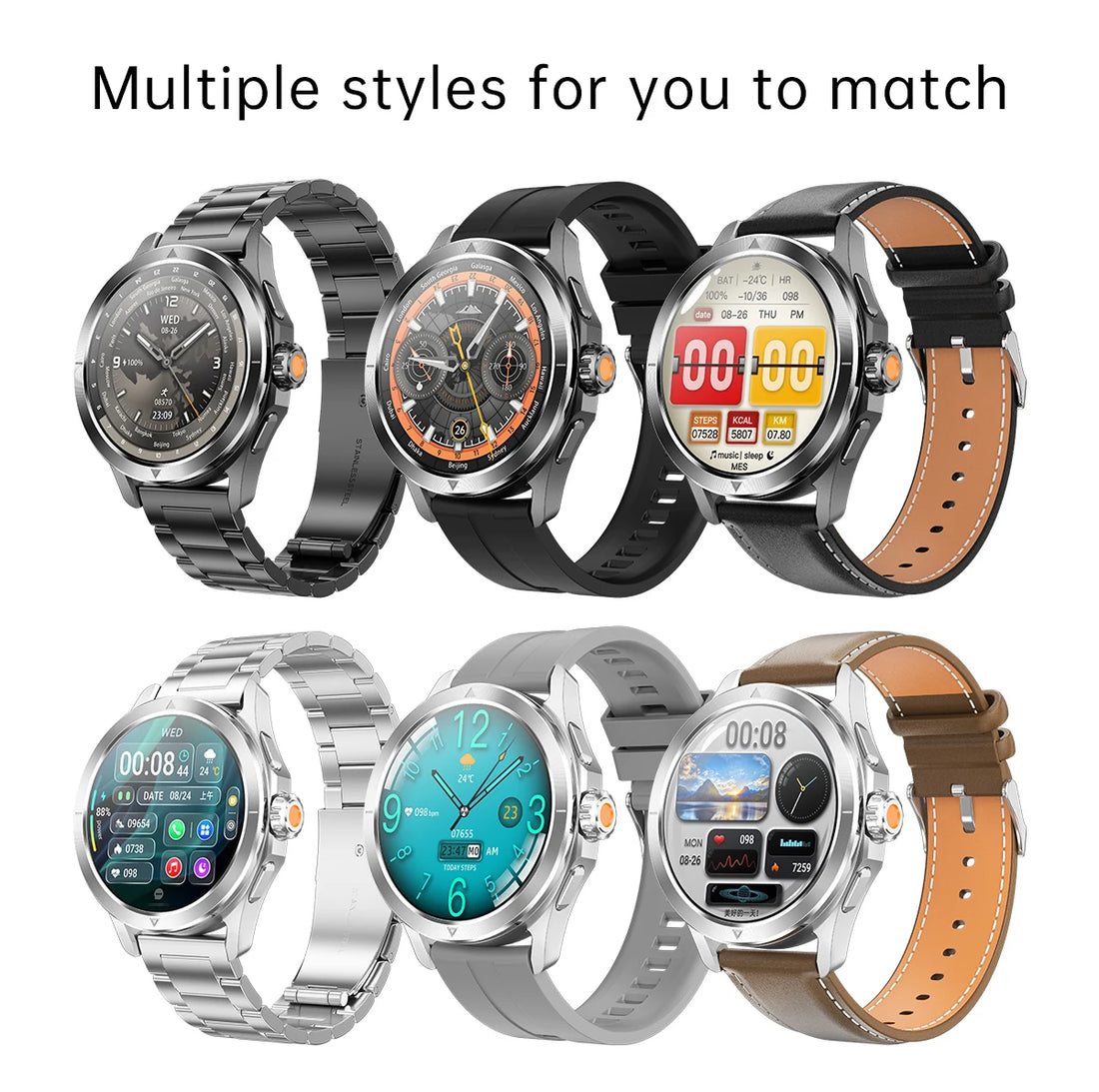 Xiaomi S4 Ultra Smartwatch for – Fitness & Bluetooth Call