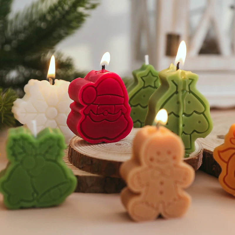 4-Piece Christmas Scented Candle Set with Box