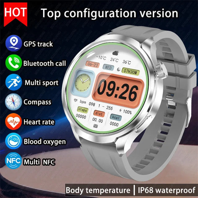Huawei 1.85" Sport Smartwatch – GPS & Heart Rate