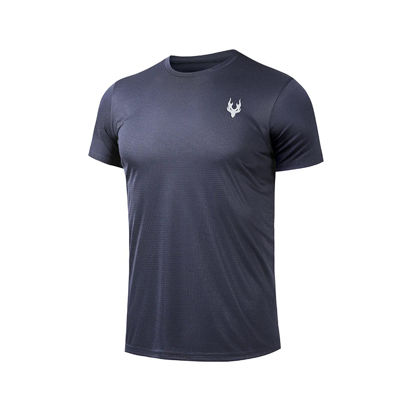 Men’s Quick-Dry Running & Sports T-Shirt – Summer Gym Tee