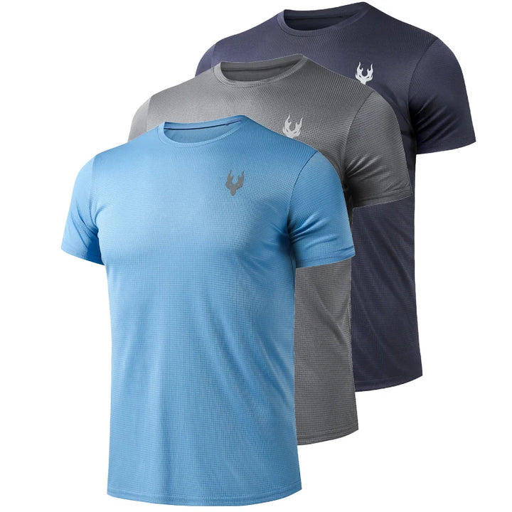 Men’s Quick-Dry Running & Sports T-Shirt – Summer Gym Tee