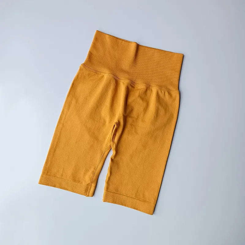 Women’s High Waist Yoga & Fitness Shorts – Tummy Control