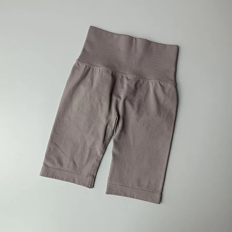 Women’s High Waist Yoga & Fitness Shorts – Tummy Control