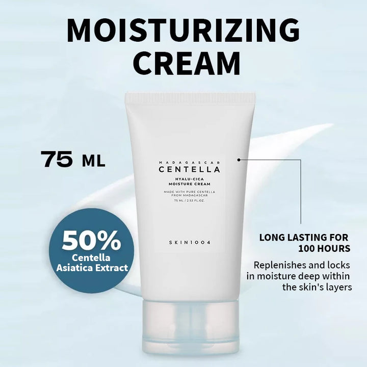 Centella Hyalu-Cica Moisture Cream & SPF50 Sun Serum