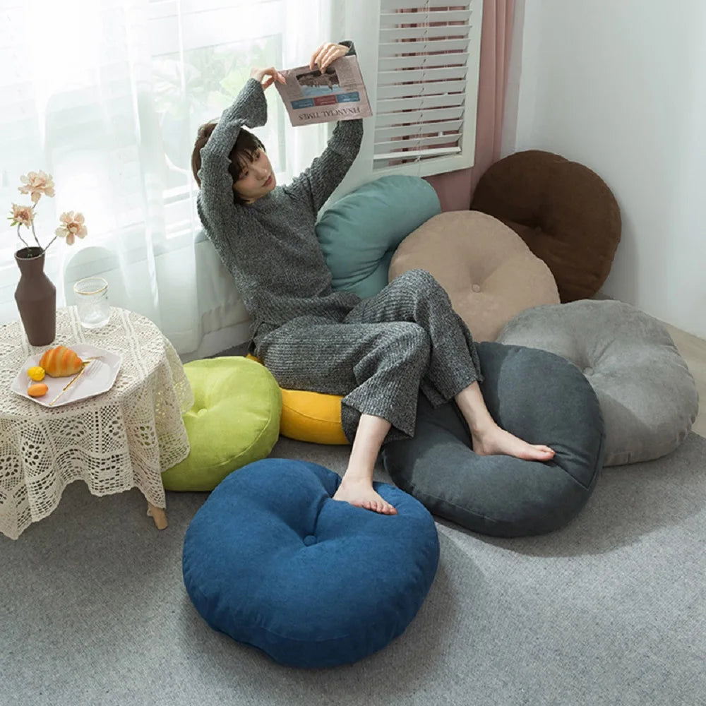 Round Floor Seat Pillow for Yoga & Meditation