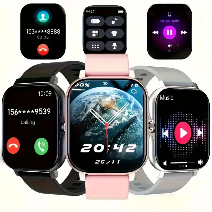 KESHUYOU 2025 Smartwatch – Call, Messages & Fitness Tracking