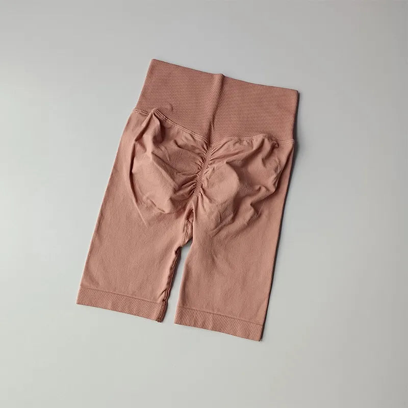 Women’s High Waist Yoga & Fitness Shorts – Tummy Control