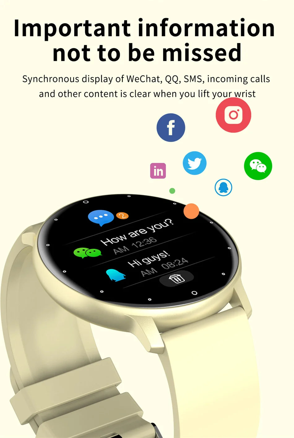 Smartwatch for Men – Fitness & Bluetooth Call