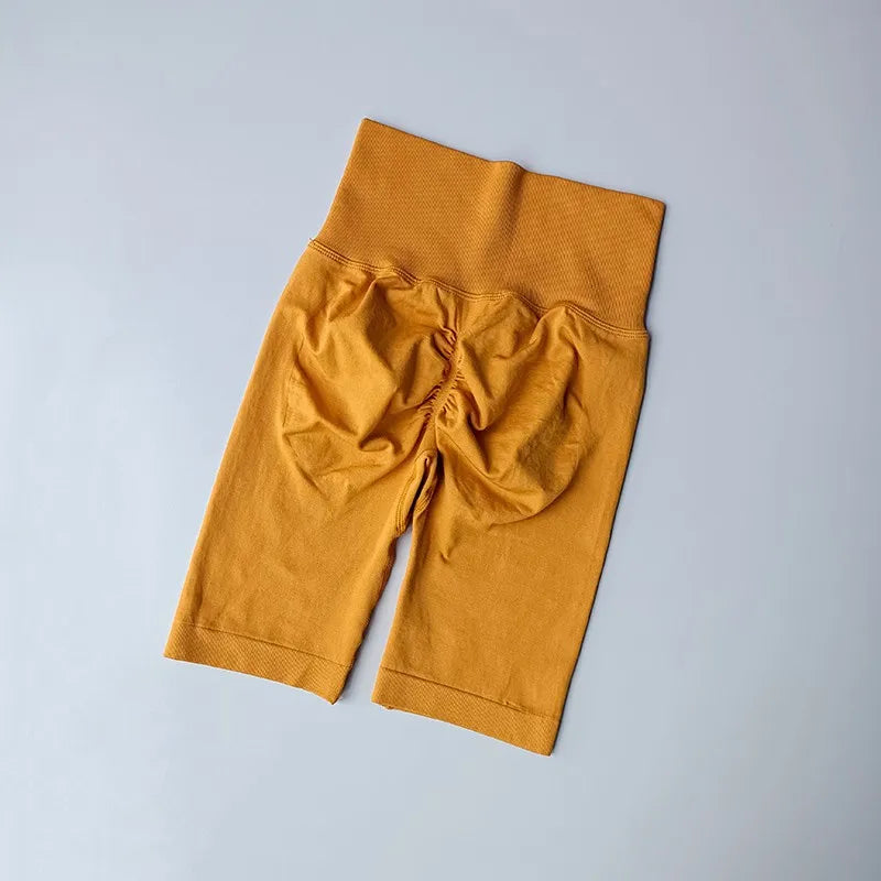 Women’s High Waist Yoga & Fitness Shorts – Tummy Control