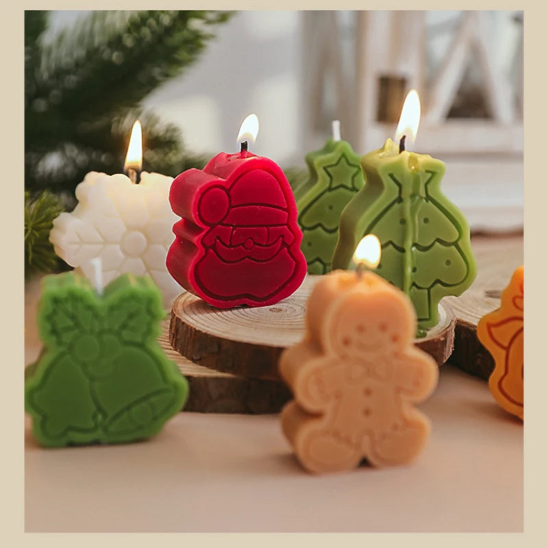 4-Piece Christmas Scented Candle Set with Box