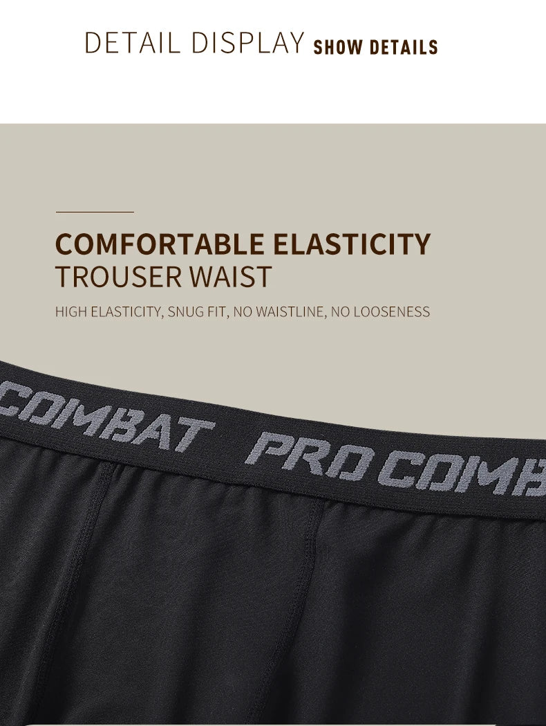 Men’s Warm Plush Sports Pants – Slim Fit & High Elasticity