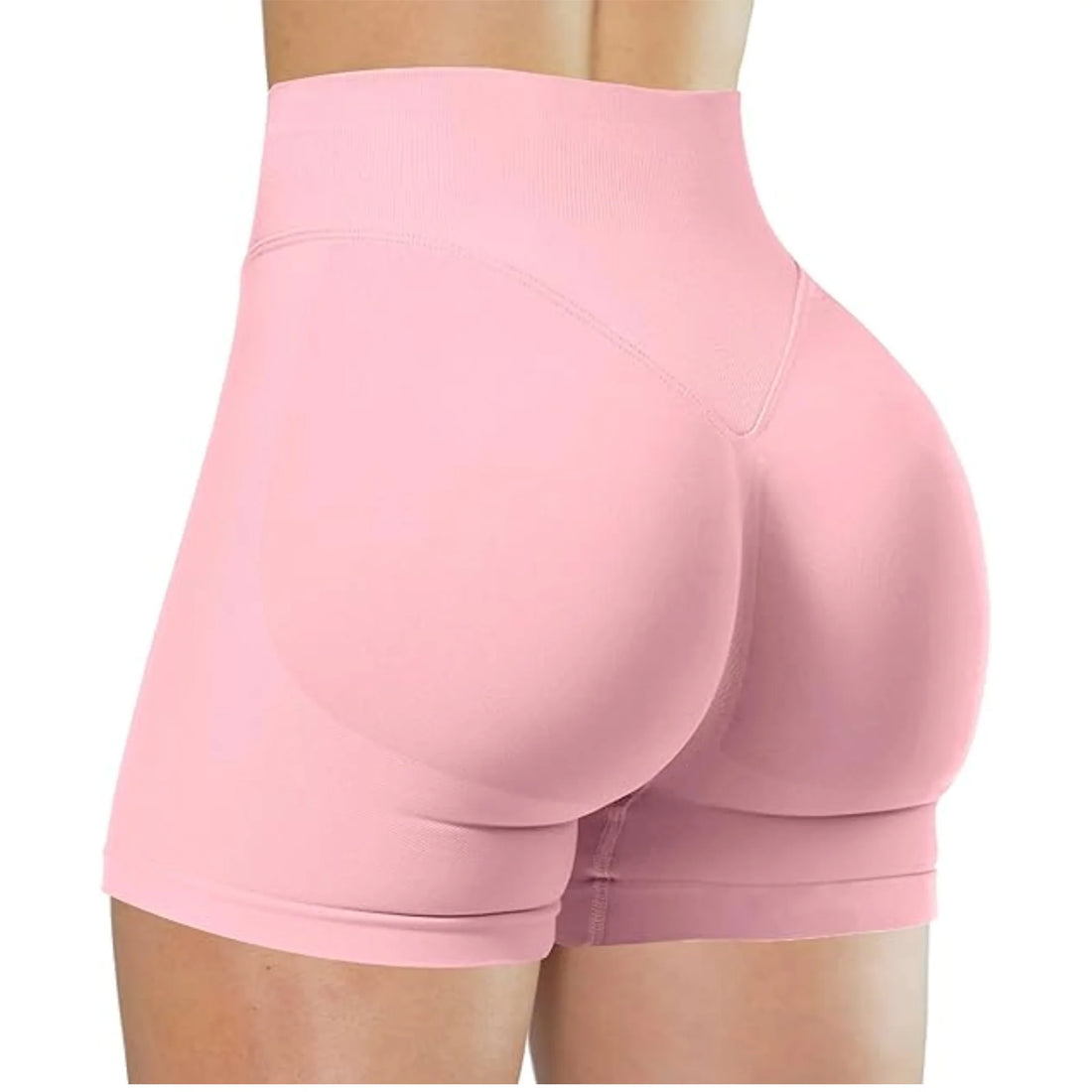High-Waisted Summer Yoga Shorts – Fashionable & Sexy