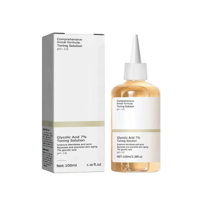 Glycolic Acid 7% Exfoliating Toning Solution – Acne & Skin Renewal