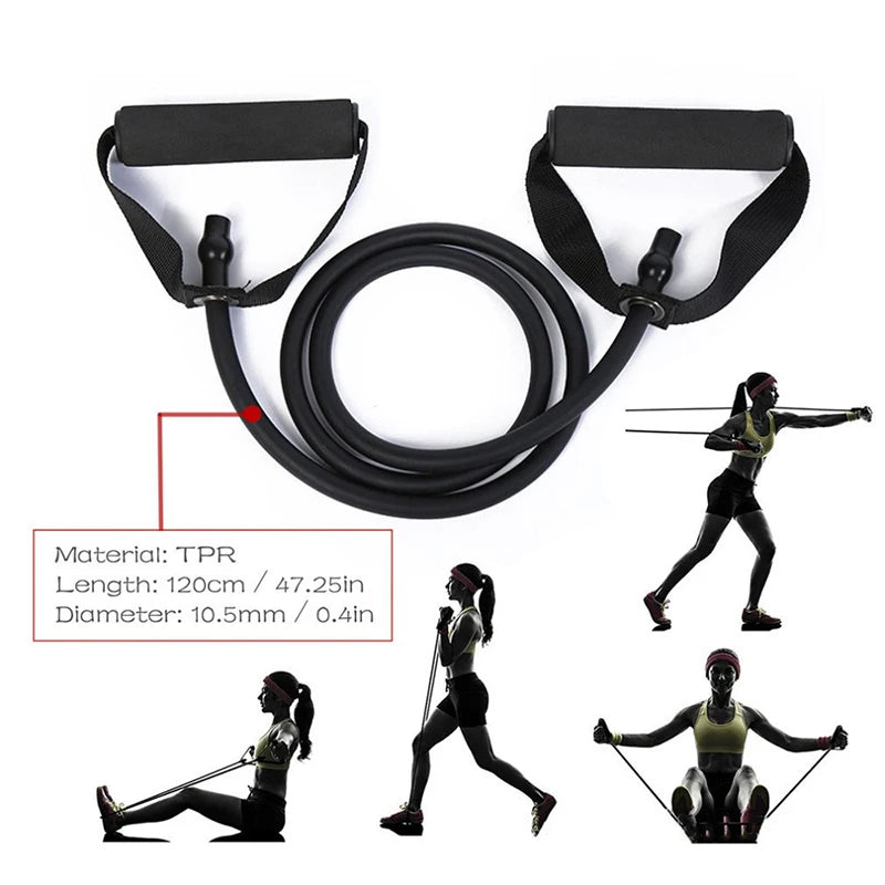 Resistance Bands with Handles – Strength & Home Workout