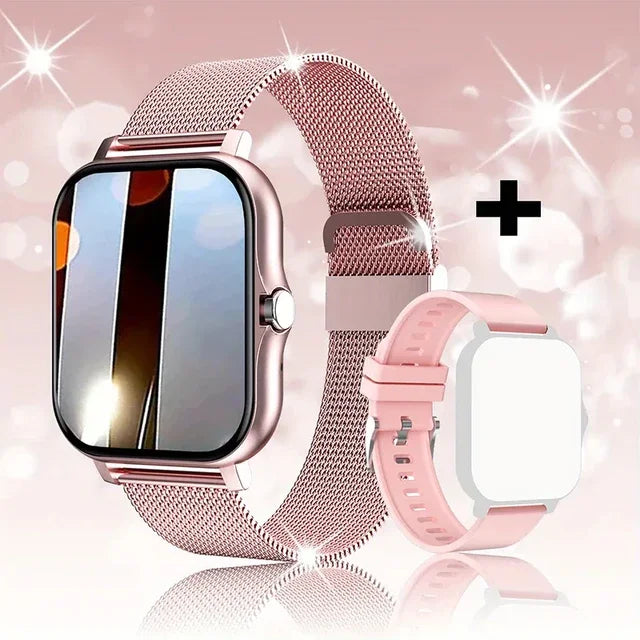2024 Bluetooth Call Smartwatch – Fitness Tracker & Waterproof