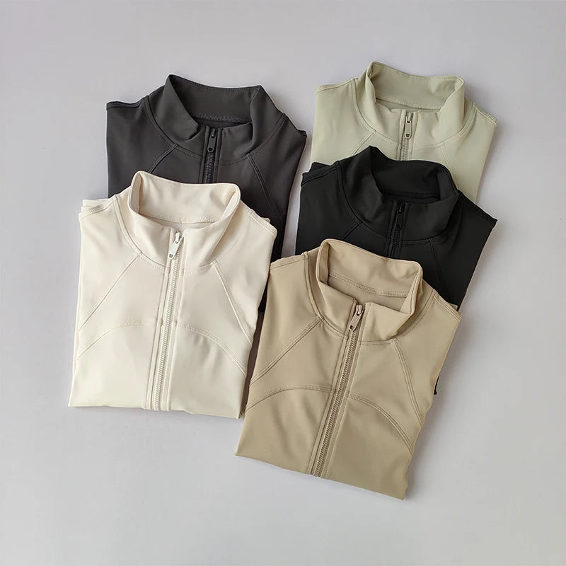 Women’s High-End Long Sleeve Yoga & Running Jacket