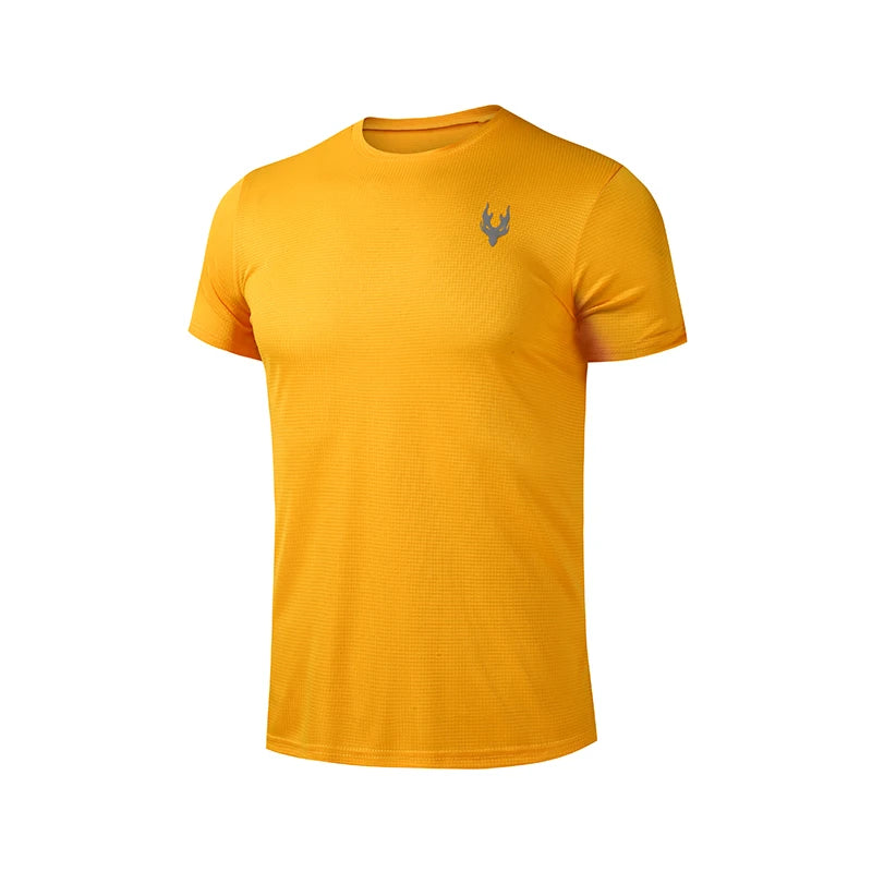Men’s Quick-Dry Running & Sports T-Shirt – Summer Gym Tee